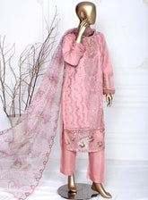 Romosh Fancy Embroidered Chiffon 3 Piece Stitched Suit - RNPC24FE RO-128 DREAMY DELIGHT
